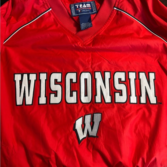 Vintage Wisconsin Badgers Crewneck Hoodie - Picture 1 of 6